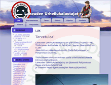 Tablet Screenshot of lakeudenurheilukalastajat.fi